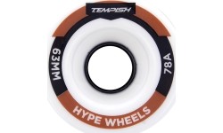 Tempish Hype 63x53 78A longboard ratukai