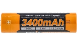Akumulator Fenix USB ARB-L18U V3.0 (18650 3400 mAh)