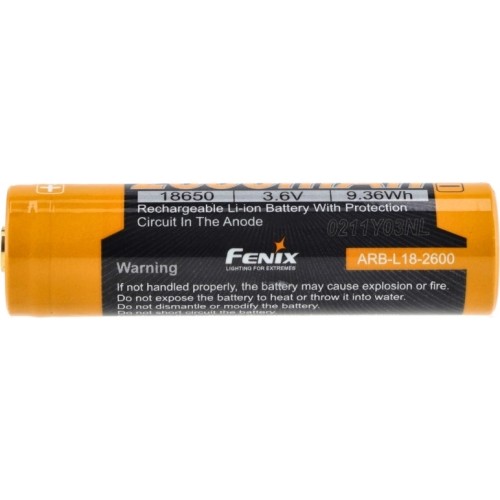 Akumulator Fenix ARB-L18 (18650 2600 mAh 3,6 V)