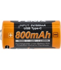 Akumulator Fenix USB ARB-L16U (16340 800mAh 3.6V)