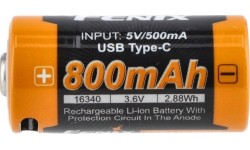 Akumulator Fenix USB ARB-L16U (16340 800mAh 3.6V)