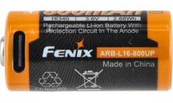 Akumulator Fenix USB ARB-L16U (16340 800mAh 3.6V)