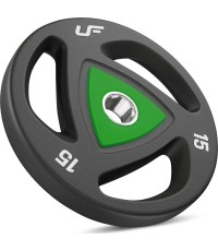 Obciążenie olimpijskie poliuretanowe 15 kg - UpForm