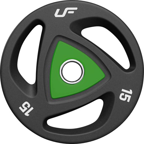 Obciążenie olimpijskie poliuretanowe 15 kg - UpForm