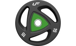 Obciążenie olimpijskie poliuretanowe 15 kg - UpForm