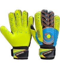 Goalkeeper gloves meteor defence - Żółty