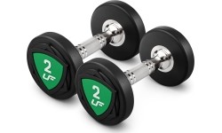 Zestaw hantli stałych poliuretanowych UpForm 1–10 kg (skok co 1 kg), 110 kg
