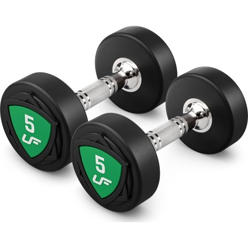 Zestaw hantli stałych poliuretanowych UpForm 1–10 kg (skok co 1 kg), 110 kg