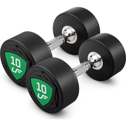 Zestaw hantli stałych poliuretanowych UpForm 1–10 kg (skok co 1 kg), 110 kg