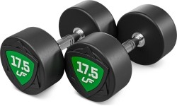 Zestaw hantli stałych poliuretanowych 2,5–25 kg (skok co 2,5 kg) 275 kg – UpForm