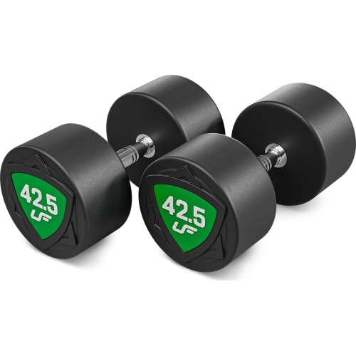 Zestaw hantli stałych poliuretanowych 40-50 kg (skok co 2,5 kg) 450 kg – UpForm
