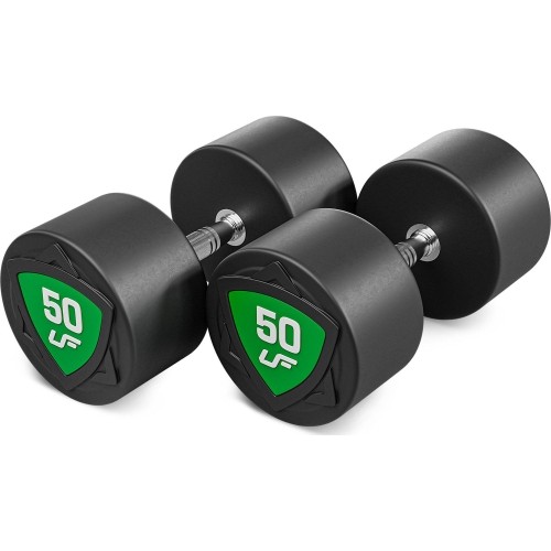 Zestaw hantli stałych poliuretanowych 40-50 kg (skok co 2,5 kg) 450 kg – UpForm