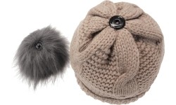 Czapka merino Origin Outdoors z pomponem „Bobble”