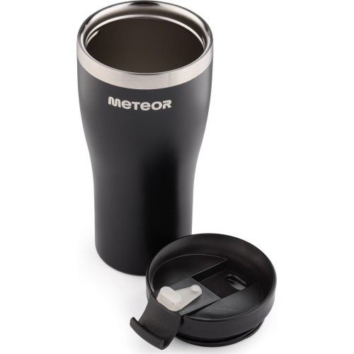 Kubek termiczny Meteor 480 ml, czarny