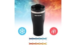 Kubek termiczny Meteor 480 ml, czarny