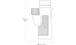 Monokular Hawke Endurance ED 10x42 zielony