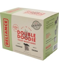 Worek do toalety Reliance „Double Doodie” z Bio-Gel