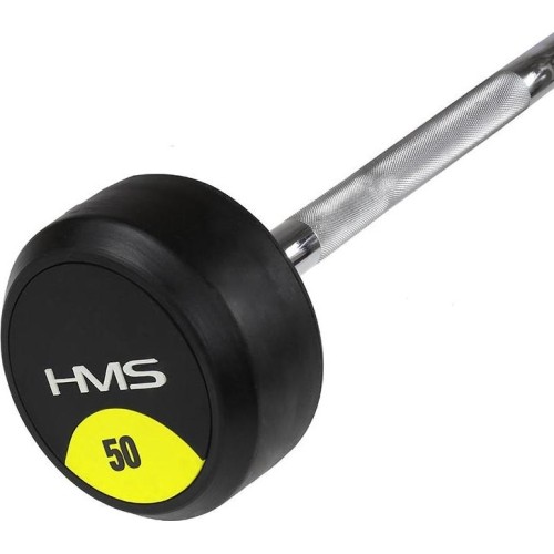 GSL-50 łamany gryf pokryty gumą HMS - 50kg