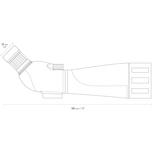 Luneta obserwacyjna Hawke Vantage 24-72x70