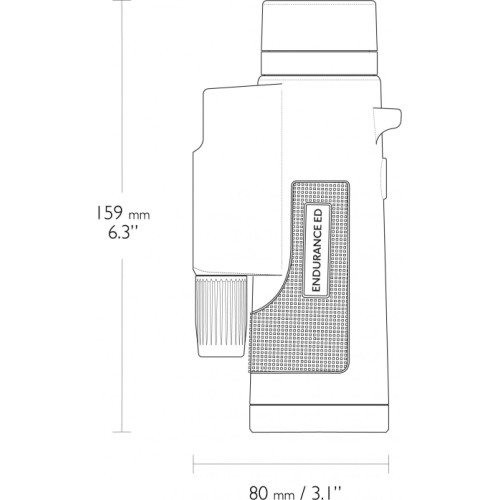 Monokular z kompasem Hawke Endurance ED Marine 7x42
