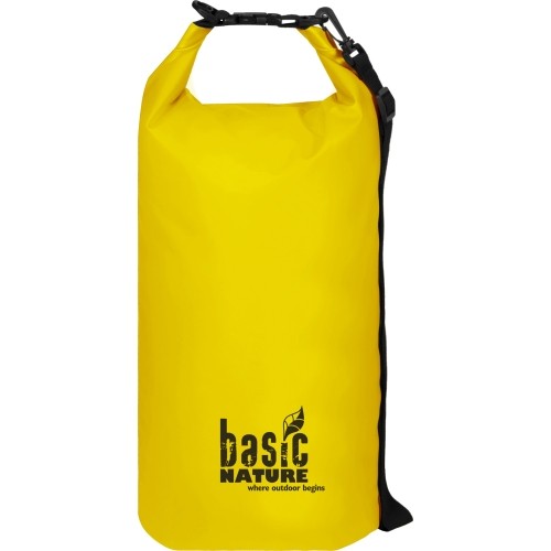 Worek wodoszczelny BasicNature 500D 10L, żółty