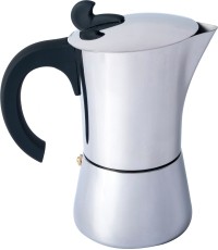 Kawiarka do espresso ze stali nierdzewnej BasicNature, 2 filiżanki