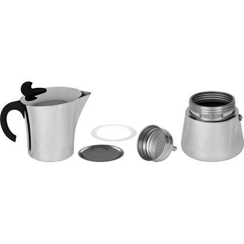 Kawiarka do espresso ze stali nierdzewnej BasicNature, 2 filiżanki