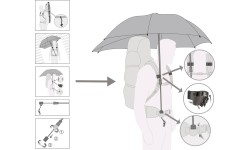 Parasol EuroSchirm „Swing backpack handsfree”