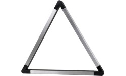Trójkąt bilardowy, Pool, Dynamic Pro, szczotkowane aluminium, 57,2 mm
