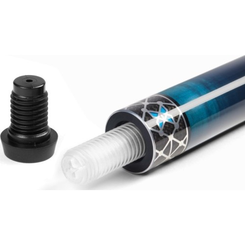 Billiard Cue, Pool, Cuetec Cynergy X, LAGOON UPW, 3/8x14, 12.5mm