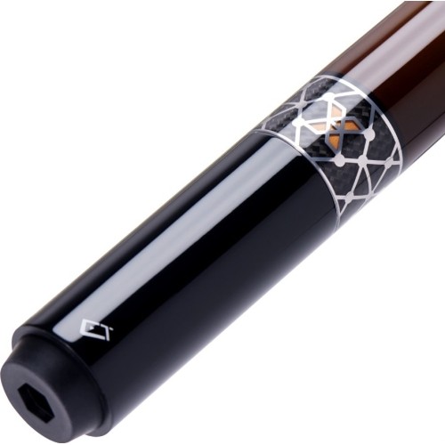 Kij bilardowy Cuetec Cynergy X AMBER UPW, 3/8x14, 12,5 mm
