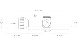 Hawke Endurance 30 WA 1-4x24 IR celownik taktyczny