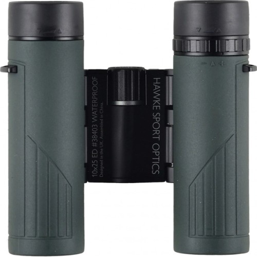 Hawke Frontier ED X 10x25 green binoculars