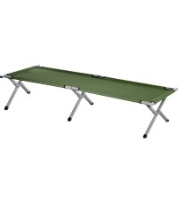 Składane łóżko turystyczne Nils Camp NC2756, zielone, 200 cm