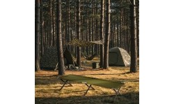 Składane łóżko turystyczne Nils Camp NC2756, zielone, 200 cm