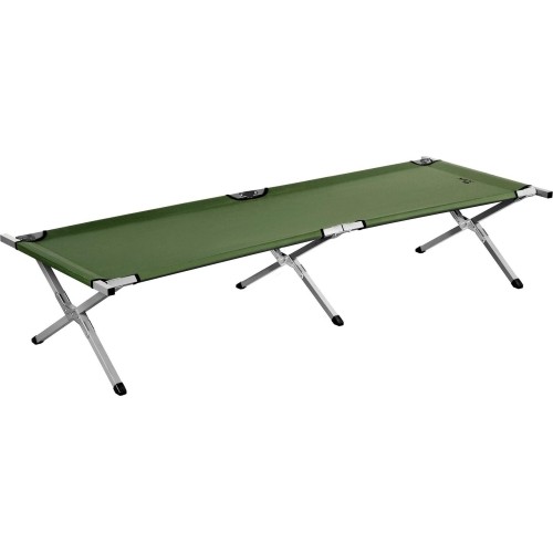 Składane łóżko turystyczne Nils Camp NC2756, zielone, 200 cm