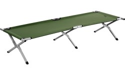 Składane łóżko turystyczne Nils Camp NC2756, zielone, 200 cm