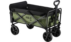 Wózek transportowy Nils Camp NC2602, 150 l, zielony
