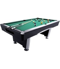 Stół bilardowy Triumph Plus, czarny, 7 stóp, żółto-zielone sukno