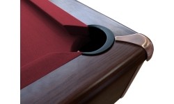 Stół bilardowy Triumph Plus, Pool, brązowy, 7 ft, żółto-zielone sukno