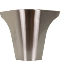 Zestaw niskich narożników do stołu bilardowego, pool, do Dynamic IV, błyszczące srebro, 4 szt.