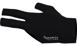 Rękawica bilardowa Dynamic Pro, 3-palcowa, na lewą dłoń, czarna, S&M