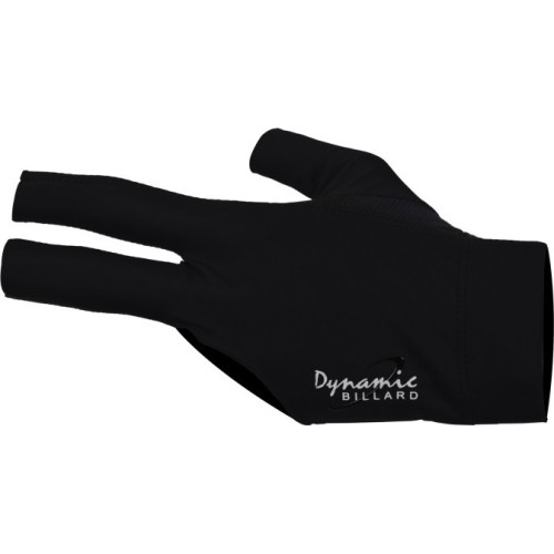 Rękawiczka bilardowa Dynamic Pro, bez palców, 3-palcowa, czarna, na lewą dłoń, L&XL