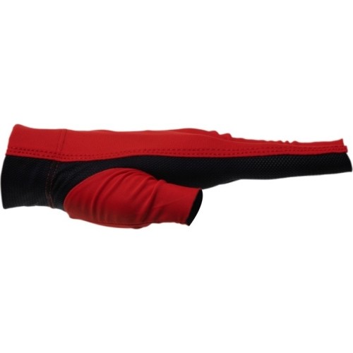 Rękawiczka bilardowa Dynamic Pro, bez palców, 3-palcowa, czarno-czerwona, na lewą dłoń, L&XL