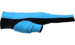 Rękawiczka bilardowa Dynamic Pro, 3-palcowa, na lewą rękę, czarno-niebieska, L&XL