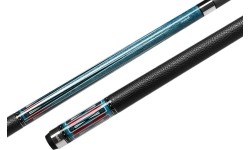 Billiard Cue, Pool, Cuetec Cynergy Nineball Blue Stain LTW, 3/8x14, 12.5mm
