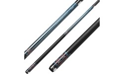 Billiard Cue, Pool, Cuetec Cynergy Nineball Blue Stain LTW, 3/8x14, 11.8mm