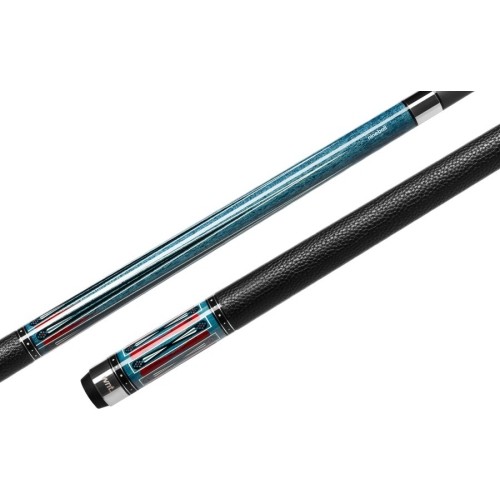 Billiard Cue, Pool, Cuetec Cynergy Nineball Blue Stain LTW, 3/8x14, 11.8mm