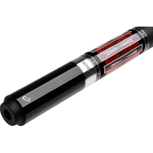 Billiard Cue, Pool, Cuetec Cynergy Nineball Black LTW, 3/8x14, 12.5mm