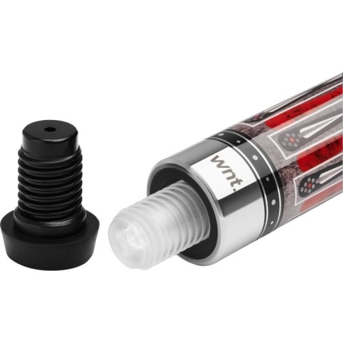 Billiard Cue, Pool, Cuetec Cynergy Nineball Shark Gray Stain LTW, 3/8x14, 12.5mm